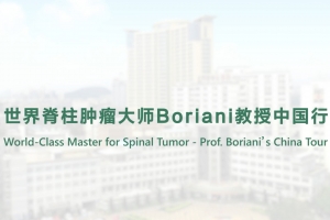 世界脊柱腫瘤大師Boriani教授中國行